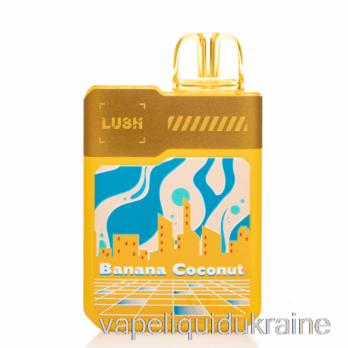Vape Liquid Ukraine Digiflavor x Geek Bar LUSH 20K Disposable Banana Coconut